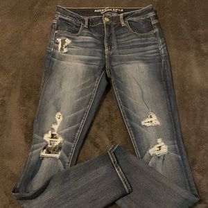 American eagle jeans. Size to big:(